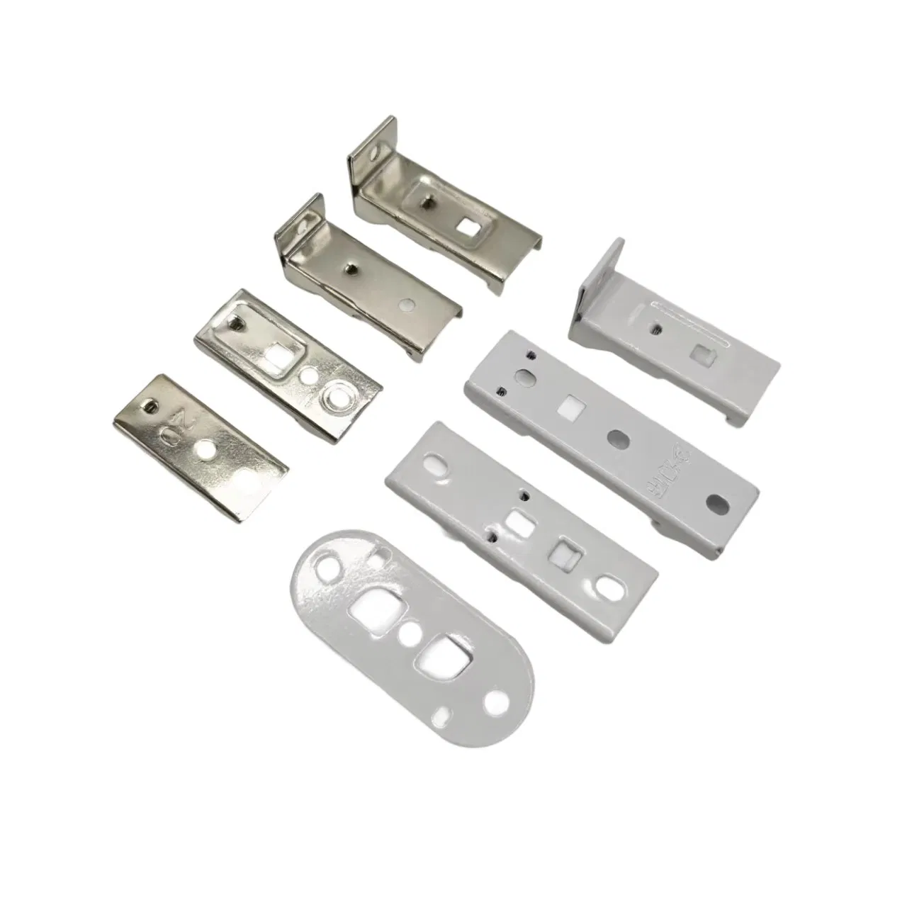 Factory Supply OEM Aluminum Double Ceiling Bracket for Hotel Window Decoration
