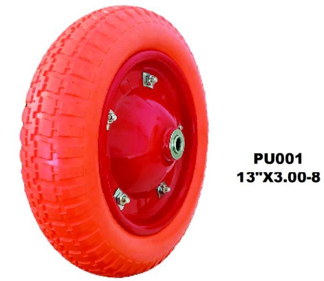 Low Price Wheel PU007 for Wheelbarrow (South Africa / Russia Market) (PU007)