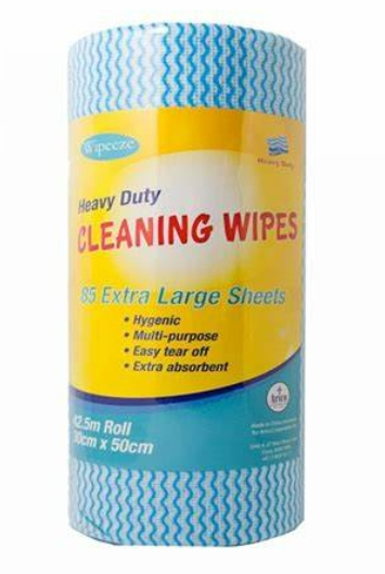 Workshop Disposable Dry Industrial PP Cellulose Degreasing Automotive X80 Heavy Duty Cleaning Jumbo Roll Wipes