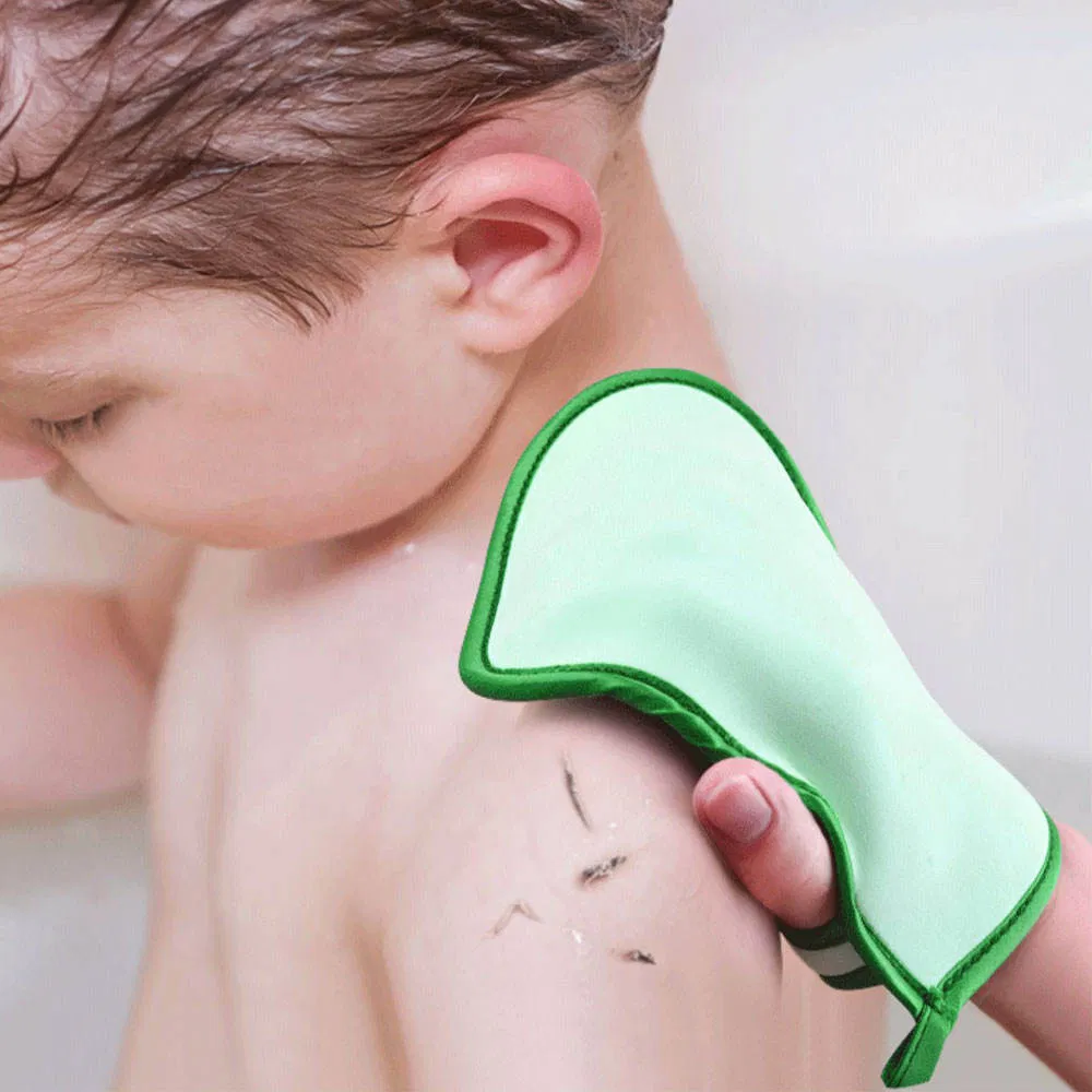 Super Soft Exfoliating Bath Mitt-Painless to The Skin Sponge