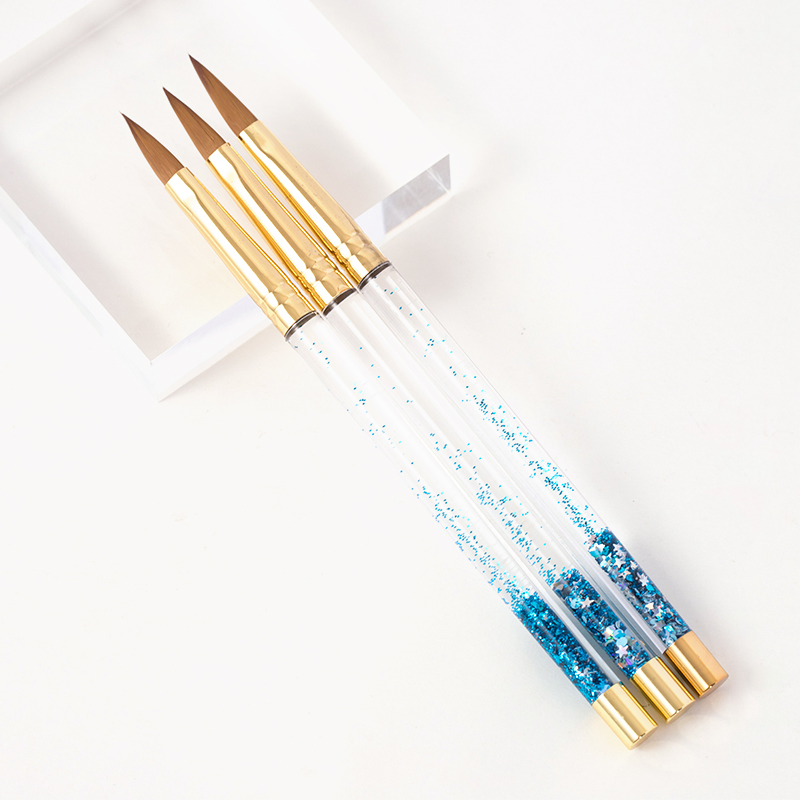 Liquid Handle Guyo Professional 100% Pincel Kolinsky Acrylic Brush