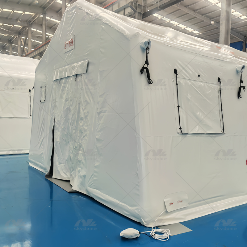 Custom Air Membrane Inflatable Tents for Relief Emergency Tents