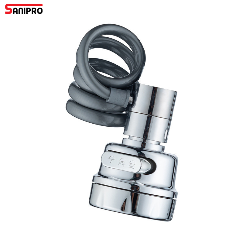 Выдвижной удлинитель для смесителя Sanipro Modern Chrome