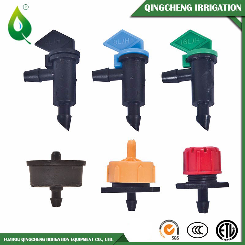Black Watering Agricultural Micro Irrigation Drip System