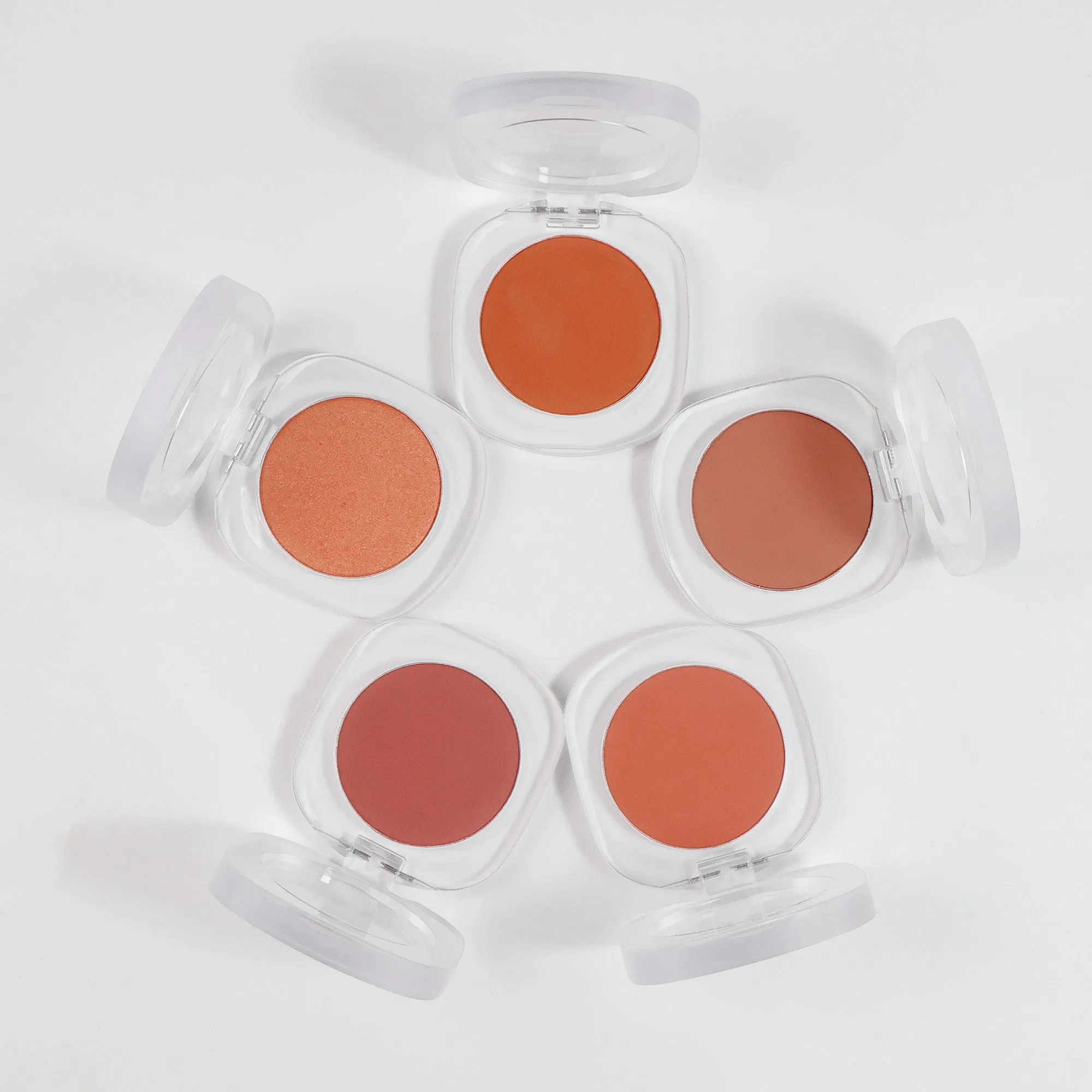 Hot Selling Blush Palette Private Label Matte Waterproof Vegan Organic Pink Blush