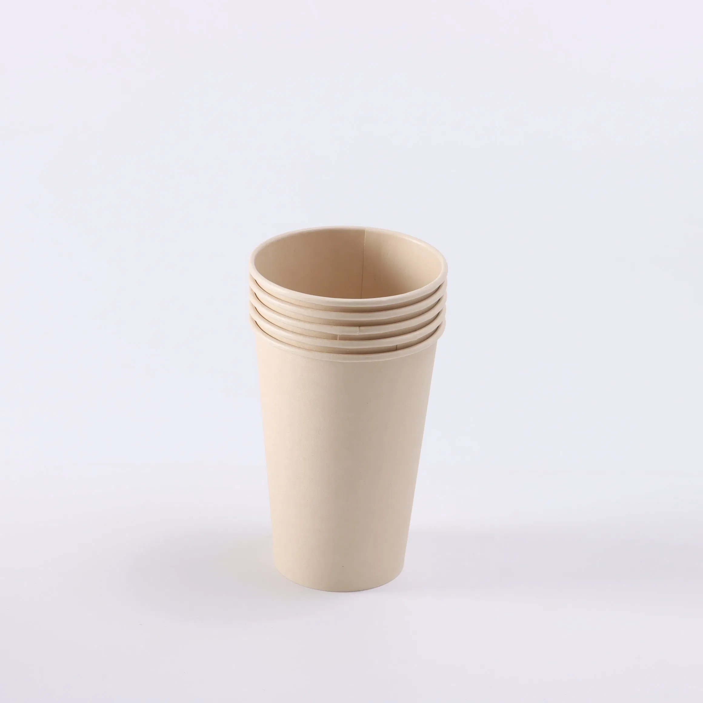 Бамбуковые бумажные стаканчики 7oz, биоразлагаемые