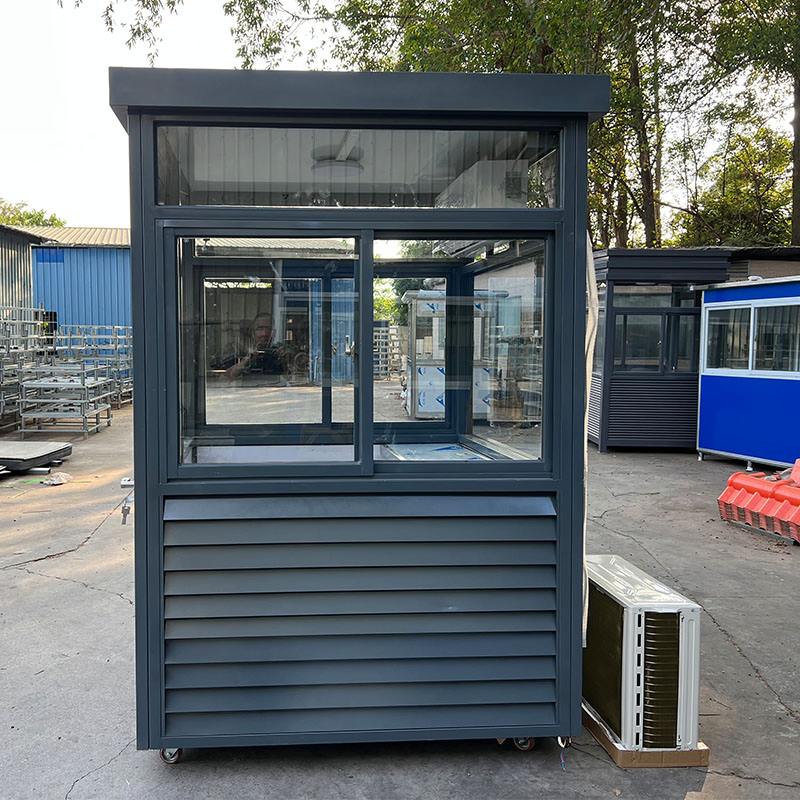 Prefabricated Security Metal Outdoor Guard Shack House