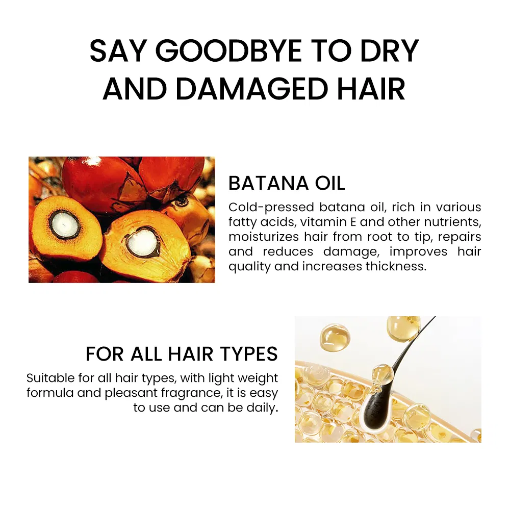 New Product Promoting Hair Growth Batana Oil Cream 100% Natural Pure Organic Batana Oil Infusion for Hair Growth