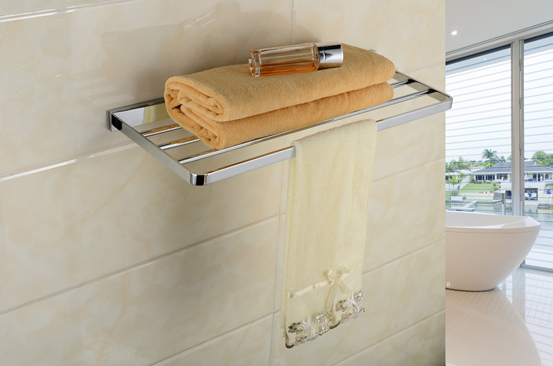 Мыльница настенная хром латунь