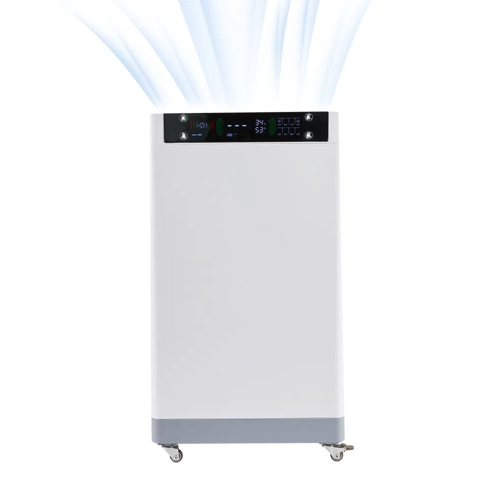 Google Home Alexa UVC Air Purifier for Large Rooms with HEPA Filter