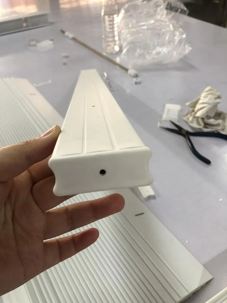 PVC Blinds Components Accessories, H Shaped Bottom Rail