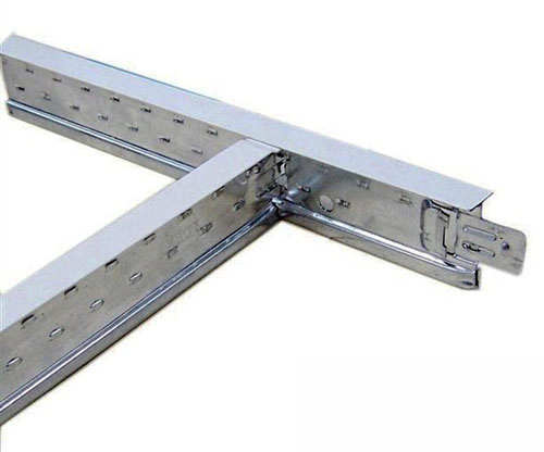 AG. Acoustic False Ceiling System Tee Grids Steel Galvanized