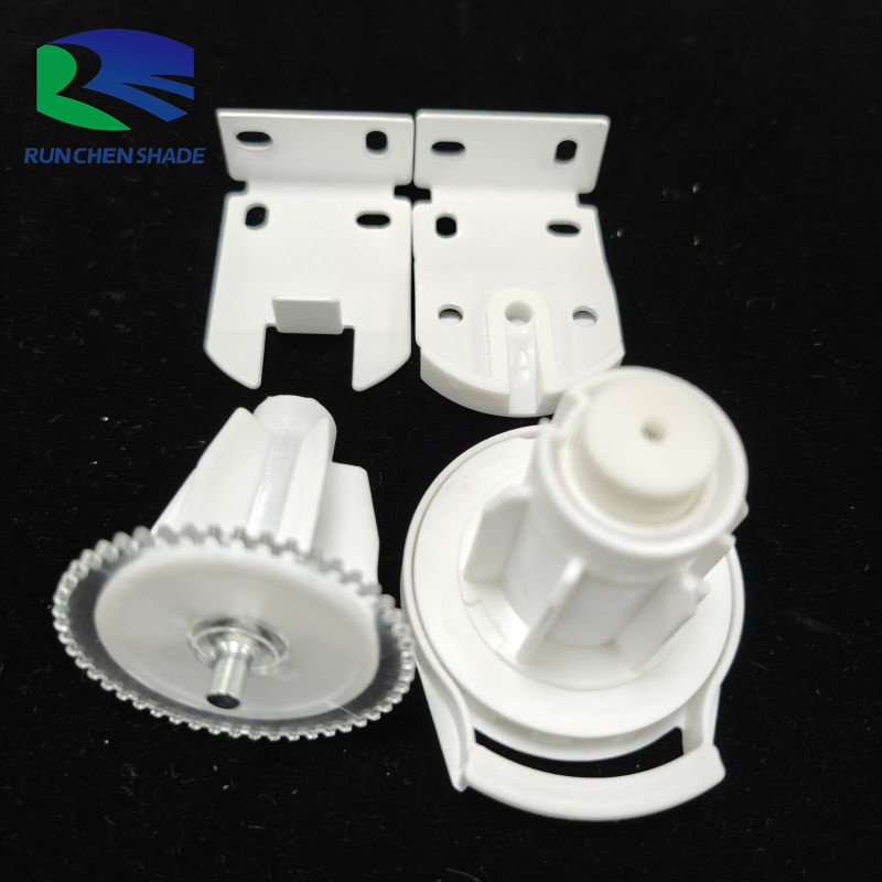 Embedded Installation Design of Blinds End Caps to Fit The Track