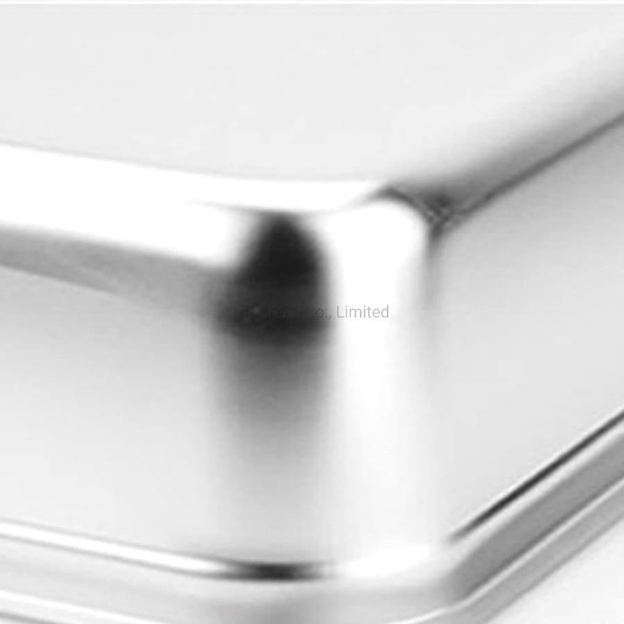 Hot Sale Stainless Steel Electrolytic Restaurant Kitchen 1/2 Size Gn Pan