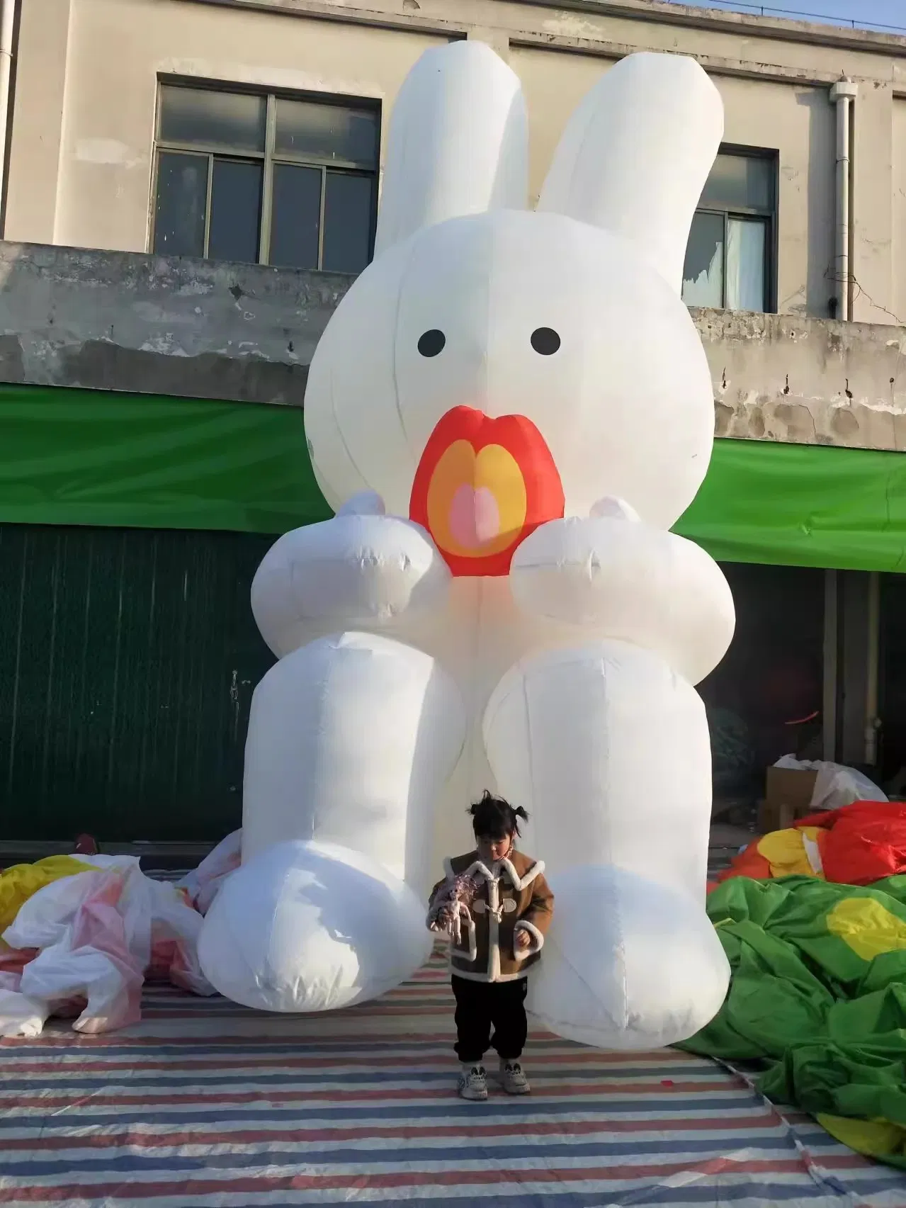 Boyi Event Snail Inflatable Customized White Inflatable Snail for Events Decoration