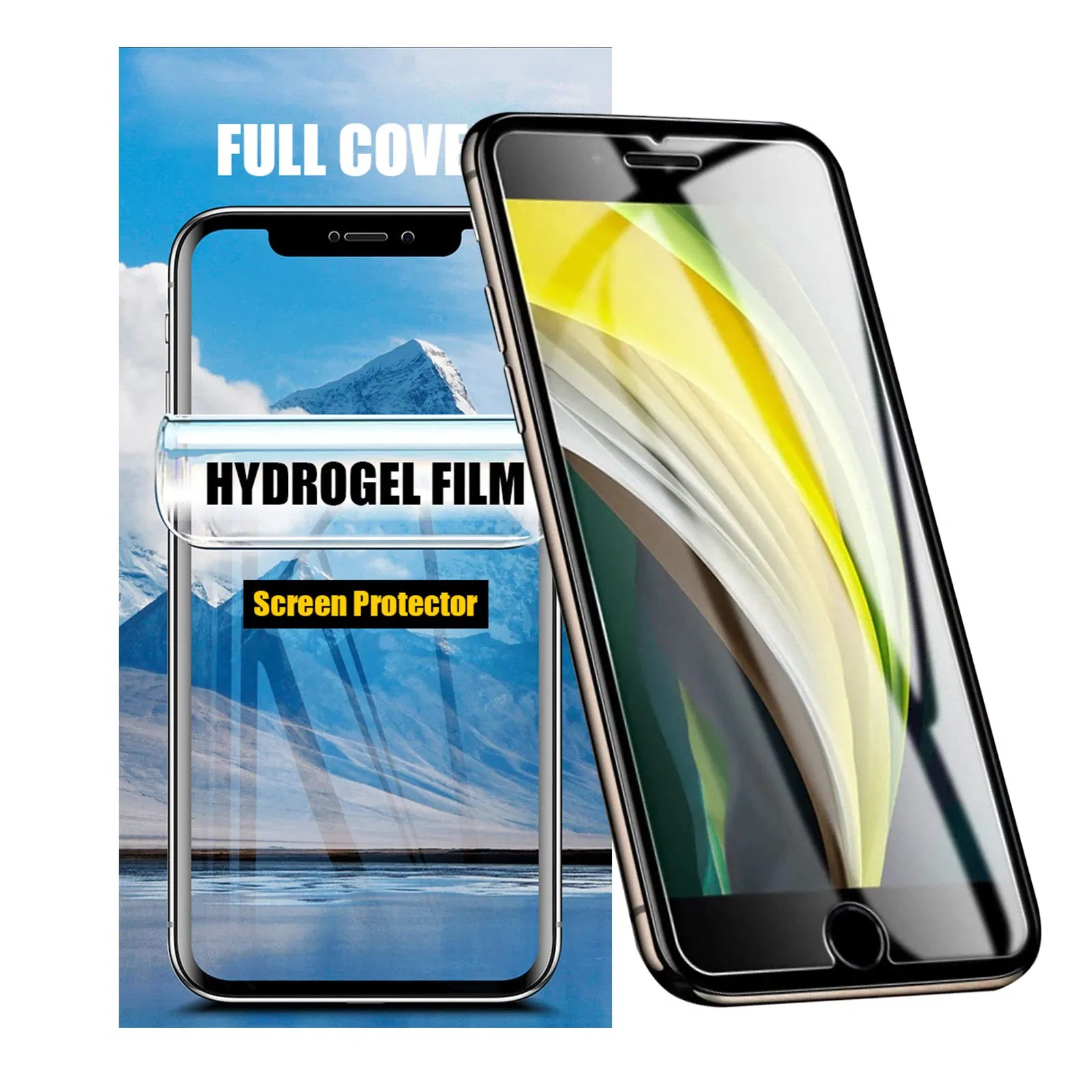 Hydrogel Curved Screen Self-Reparing Protectors Anti-Finger Marksscreen Protector High Quality for Antibacterial