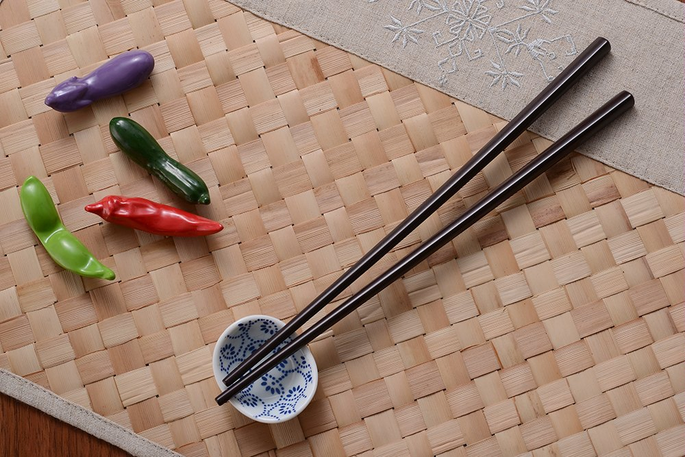Melamine Red Chill Chopsticks Rests East Asia Style Chopsticks Rest