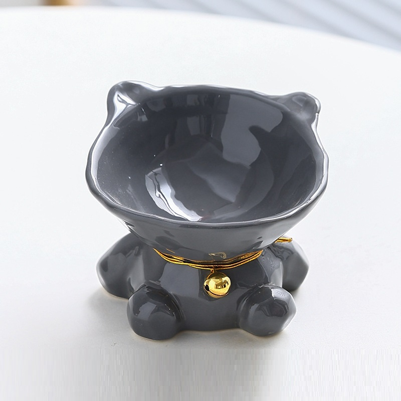 High Appearance and Large Diameter Cat and Dog Food Bowl Pet Supplies
