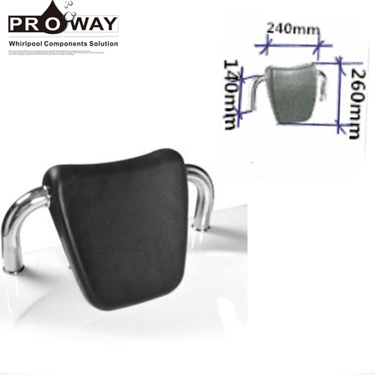 Proway Europe Popular Bathtub Head Rest Accessories Home SPA Bath Pillow Mat