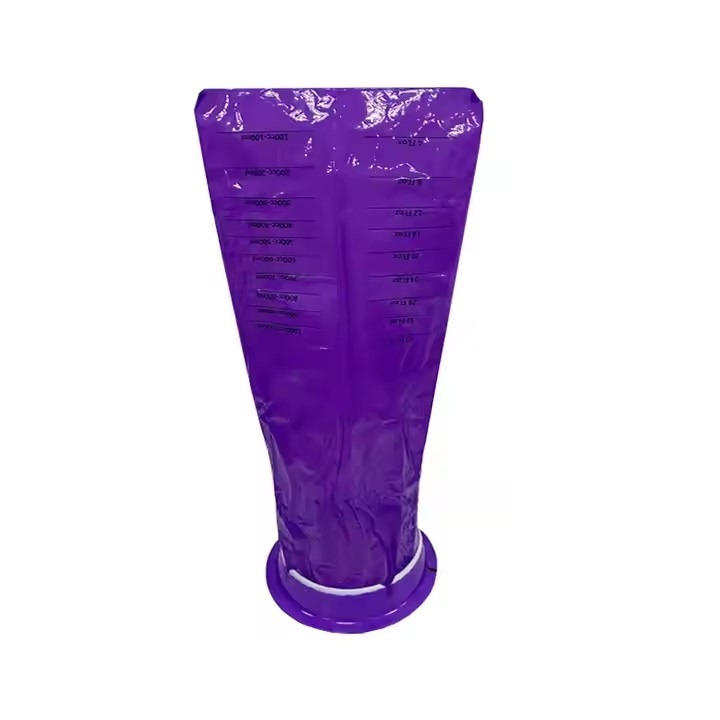 Customized Disposable Emesis Bags Blue Car Nausea Bags Vomit Bags