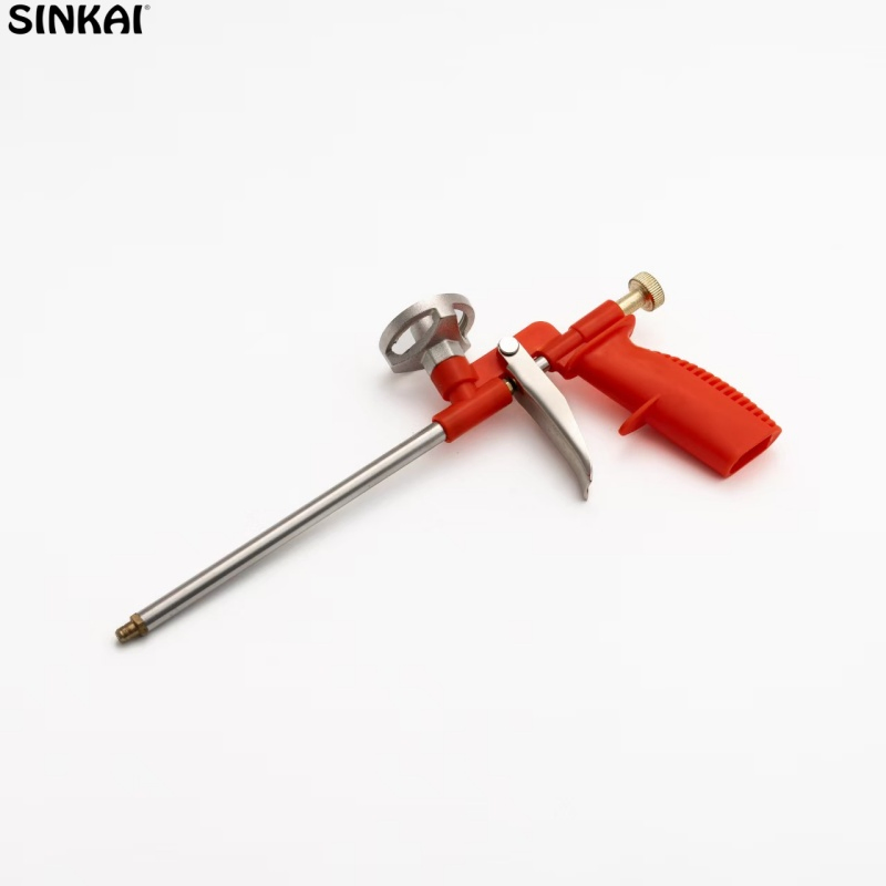 Air Operated Zinc Alloy Styrene Styrofoam Sealant Caulking Gun Paint Spray Gun Polyurethane Foam Caulk Gun