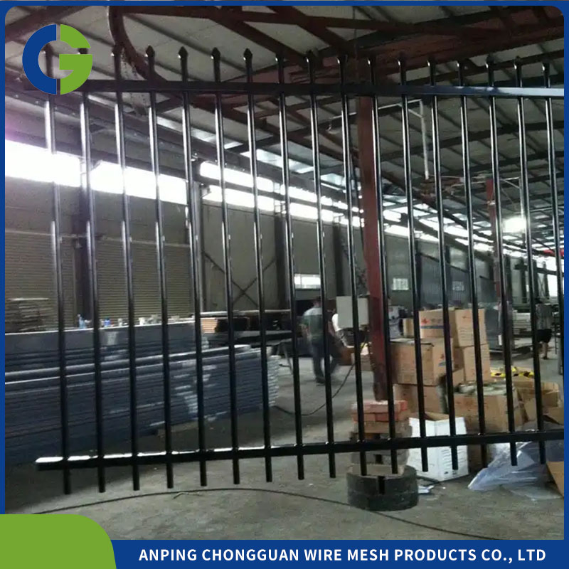 Ornamental Fence Easily Assembled Metal Privacy Outdoor Picket Black Aluminium Fencing Picket