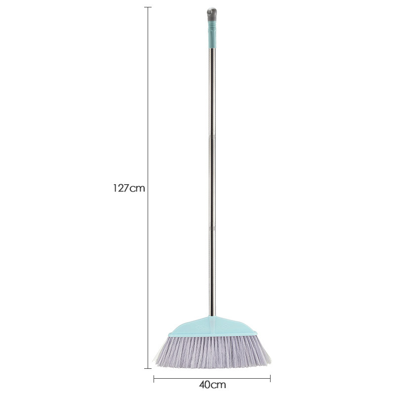 Household Cleaning Tools Street Broom Household Cleaning Heavy Dust Removal Broom and Holder Broom