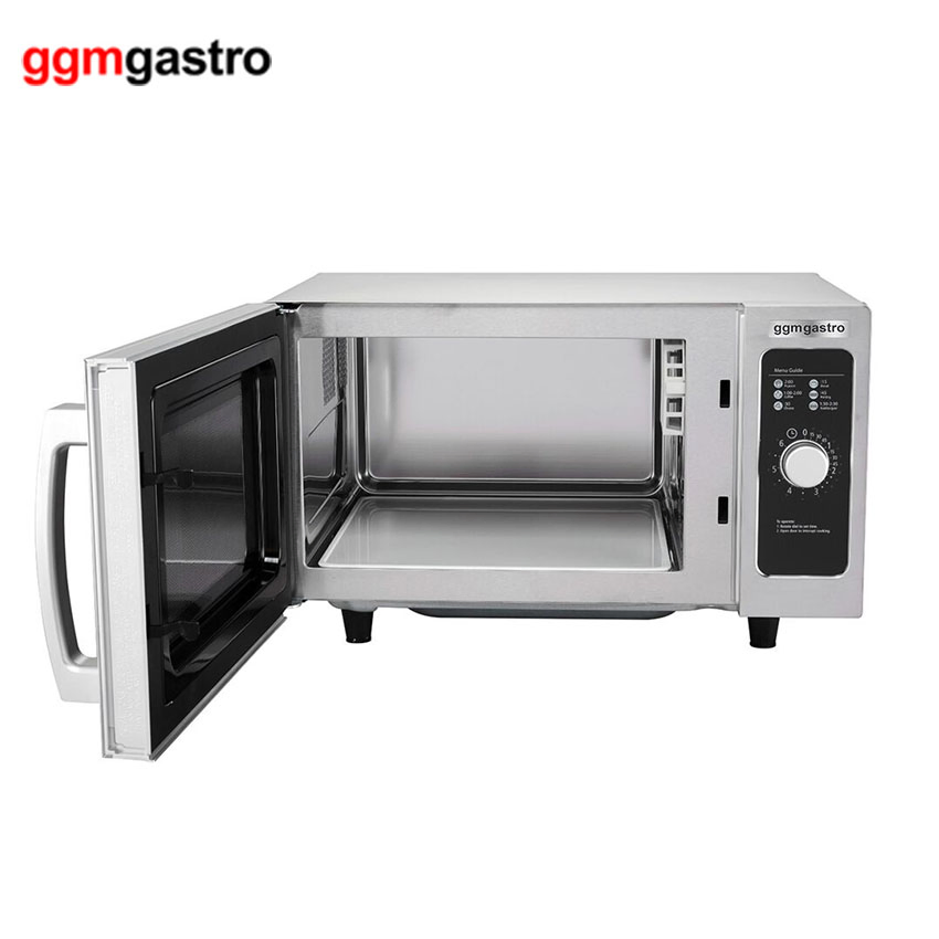 Commercial 25L Portable Industrial Microwave Oven Stainless Steel Heavy-Duty Microwave