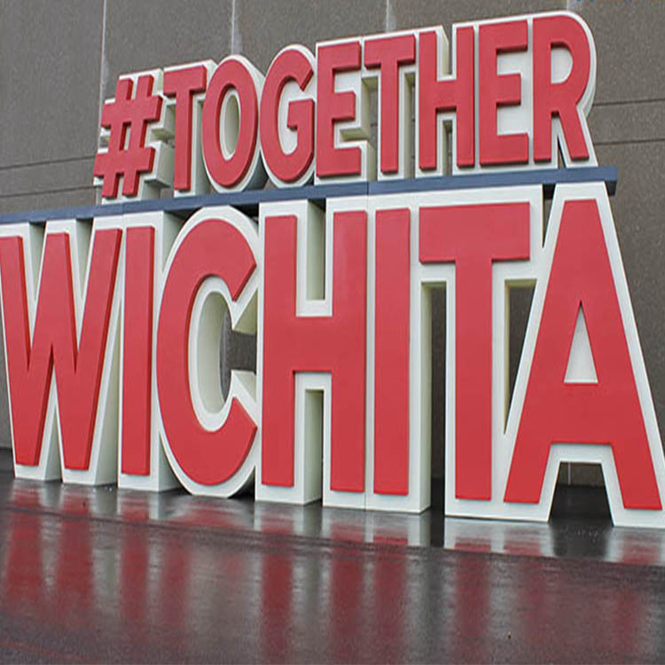 Custom Business Outdoor Advertising 3D Letter Light Channel LED Sign Board Signage Letter
