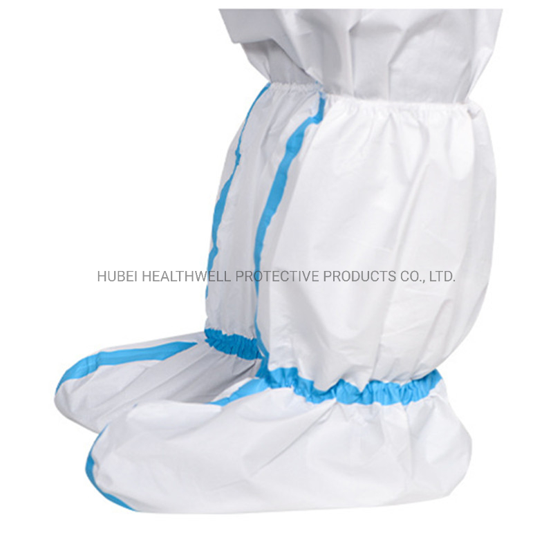 Eco-Friendly Medical Disposable Non Slip Non Woven Boot Cover
