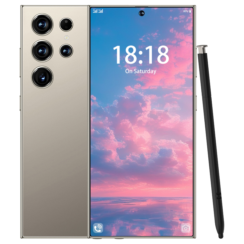 S24 Phone 6.8 Inch 8GB RAM 256GB ROM Android Smart Phone Factory Wholesale Hot Sale Competitive Price Mobile Phone