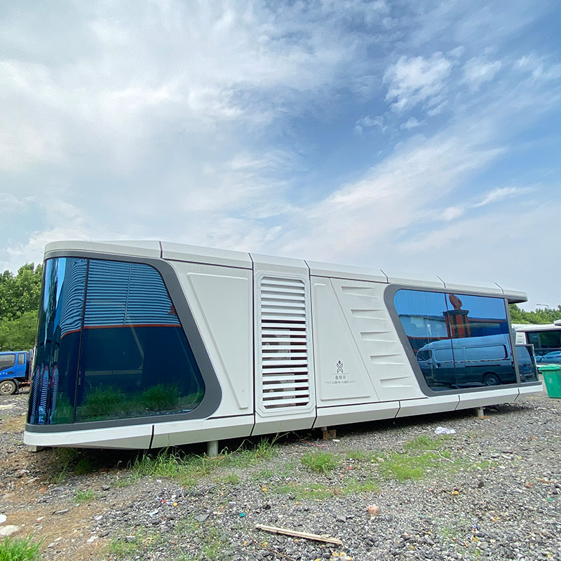 Soundproof Mini Office Pods Outdoor Meeting Room Smart Work Space/ Prefab Capsule House/Apple Cabin
