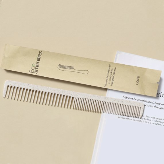 Kraft Packaging Paper Hotel Travel Dental Kit Hotel Toothbrush Set