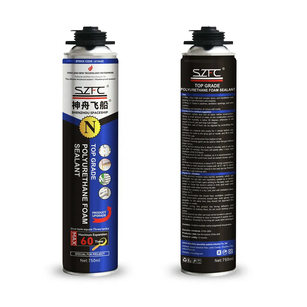 Chemical PU Foam PU Construction PU Foam Adhesive High Adhesion Polyurethane Adhesive for Construction Industry