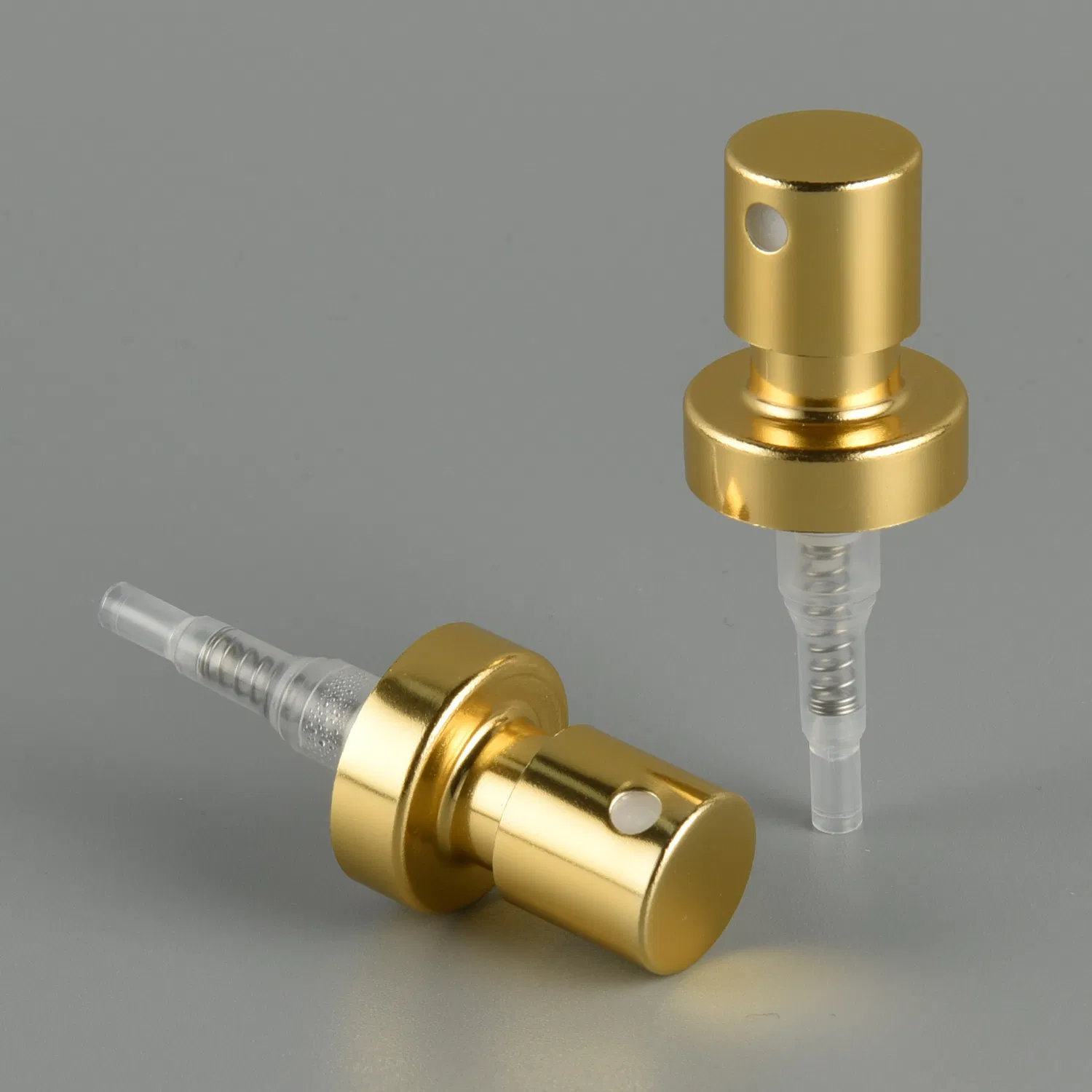 Gold Aluminum Mist Sprayer Screw Fine Perfume Crimp Sprayer