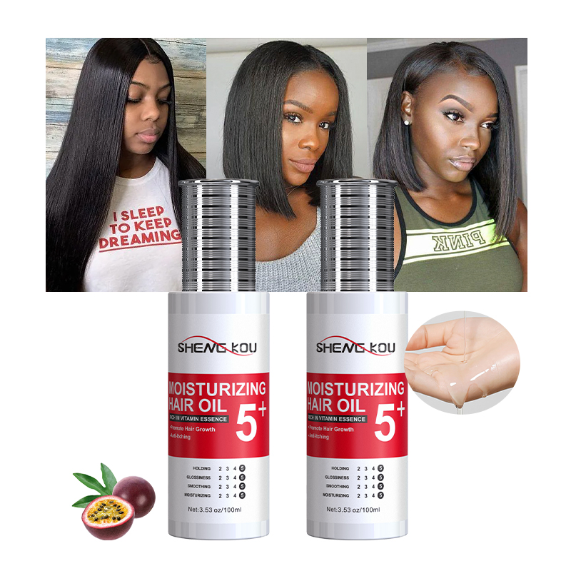 Custom Logo Private Label Growth Shiny Scalp Repair Argan Oil Anti-Itching Hair Oil for Black Women