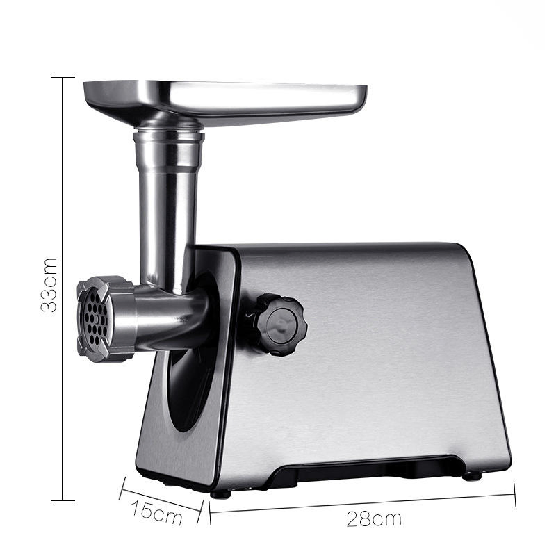 Hotel Household Commercial Small Stainless Steel Electric Multi-Functional Meat Grinder