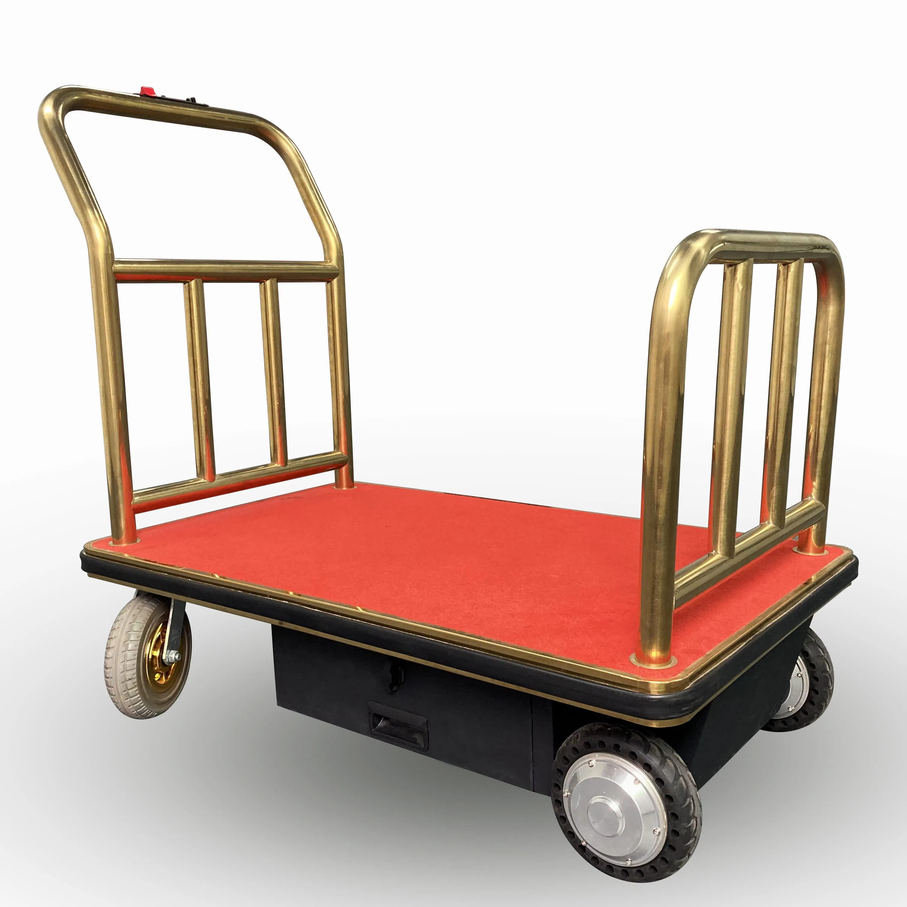 Chic Electric Flatbed Trolley for Hotels