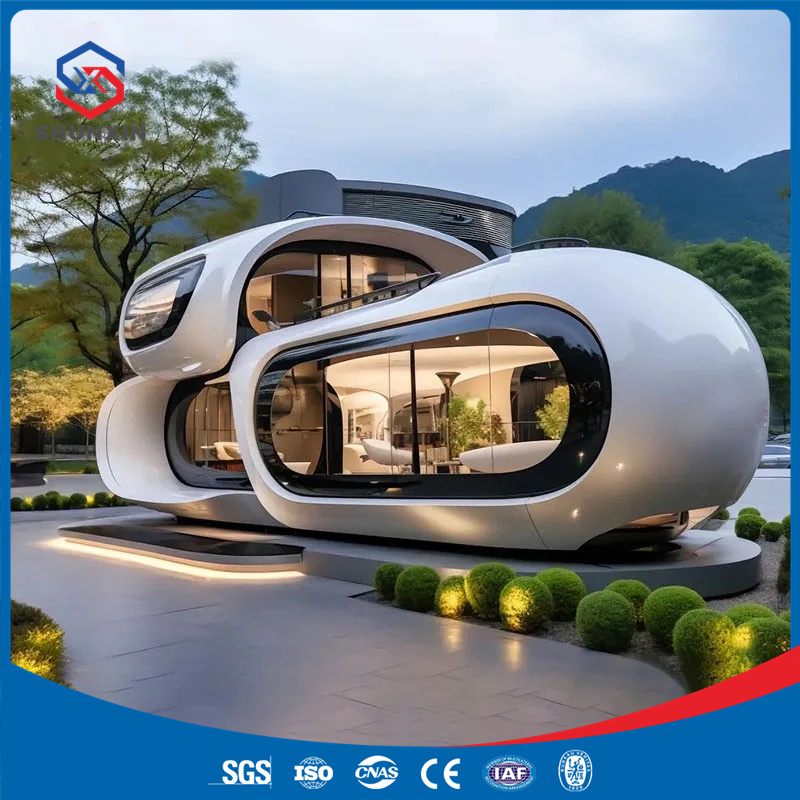 High Flexibility Creative Space Various Colors Are Available Prefab Insulation Apple House