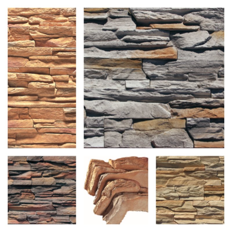 Customizable Brick Veneer Classic & Modern Stacked Brick Tiles