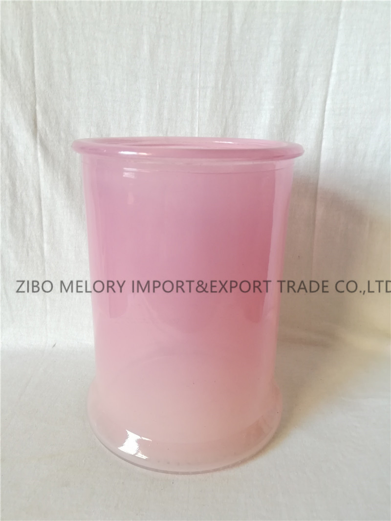 Стеклянный цилиндр для свечей 4 размера с росписью