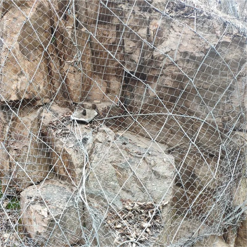 Rigid Hexagonal Slope Protection Diamond Chain Link Wire Mesh for Mountain Embankment