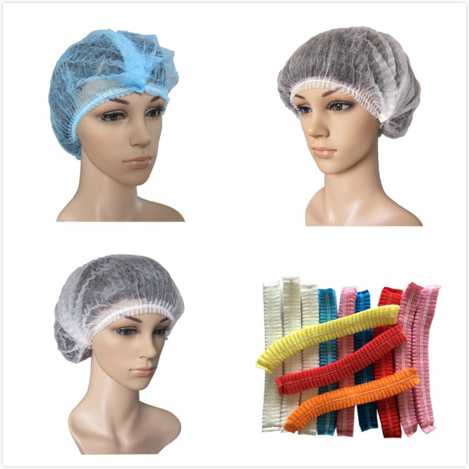 Disposable Non-Woven Surgical Clip Cap Nurse Cap for Hospital Medical