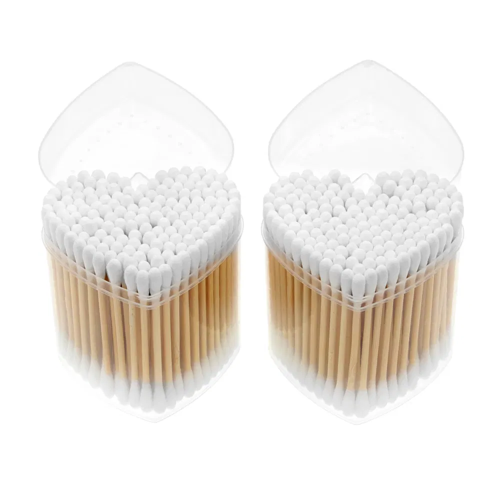 Comfortable Disposable Bamboo Stick Cotton Bud for Eye Crevice Cleaning
