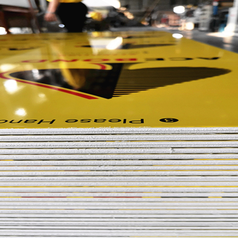 B1 Fire Rated Acm Sheets Decoration Material Aluminum Composite Panel for Interior