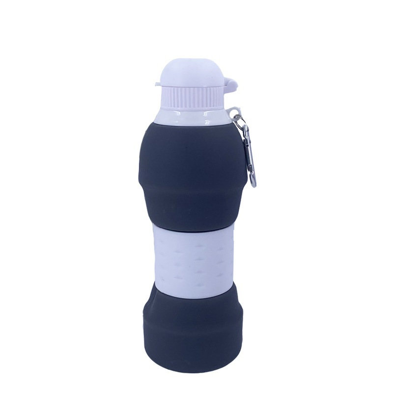 Silicone Collapsible Sports Drinking Bottle Folding Portable Travel Water Bottle Mi16186