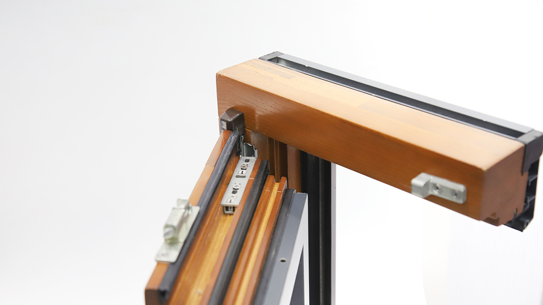 Good Price Building Material Aluminum-Clad Wood Window Wooden Window