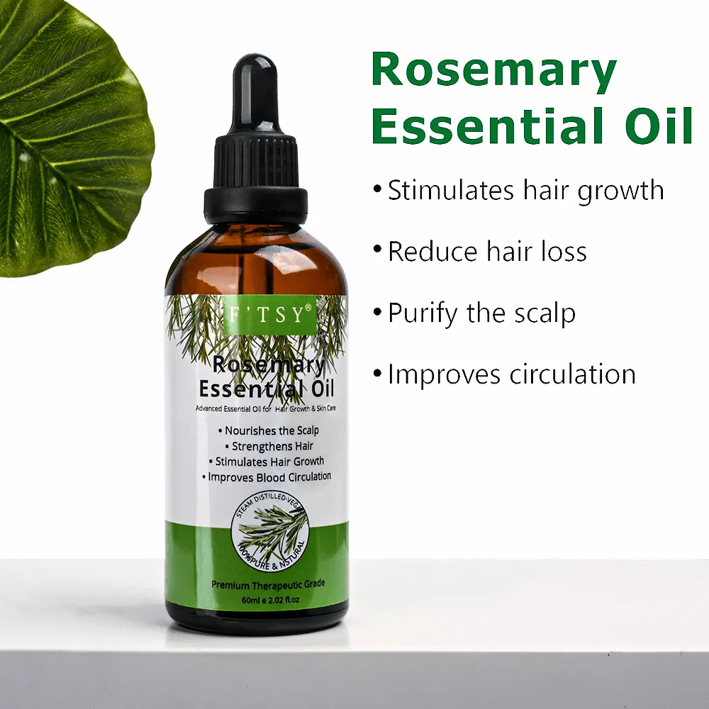 Directly Factory 100% Natural Rosemary Hair Growth Oil Hair Care Purify Scalp Essential Oil OEM/ODM