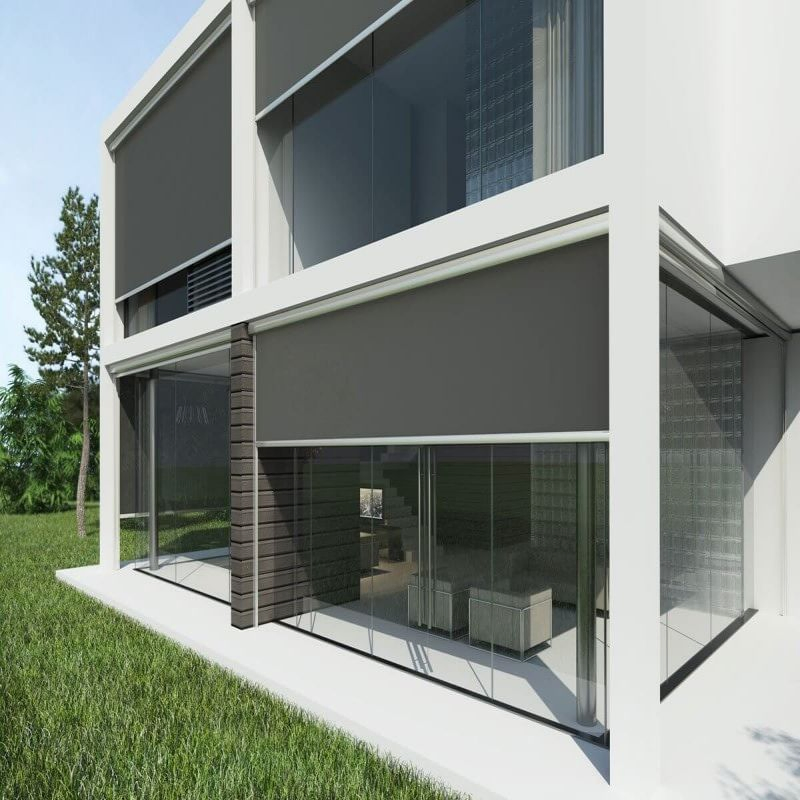 Manufacturer Pergola Zip Screen, Mosquito-Proof, Privacy Protection, Custom Sizes, Smart Control, Outdoor Use