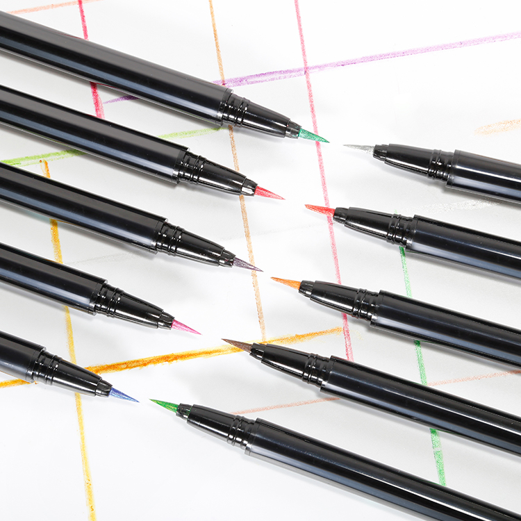 High Pigment Shimmer Eyeliner Private Label Vegan Custom Liquid Eyeliner